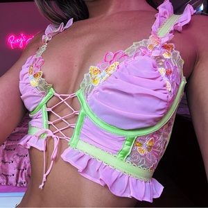 for love and lemons butterfly bustier